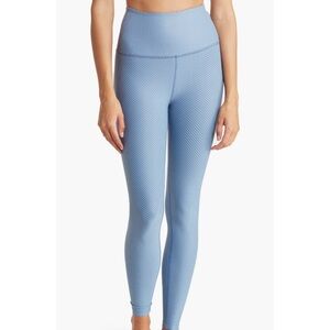 Beyond Yoga Polka Dot Blue Leggings